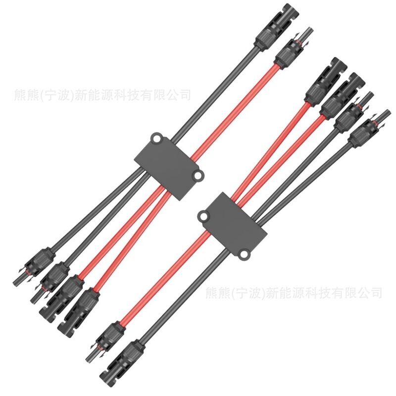 Mc4 Solar Cable Splitter 2 Points 4/6/8/10/12Y Type Branch Parallel Adapter
