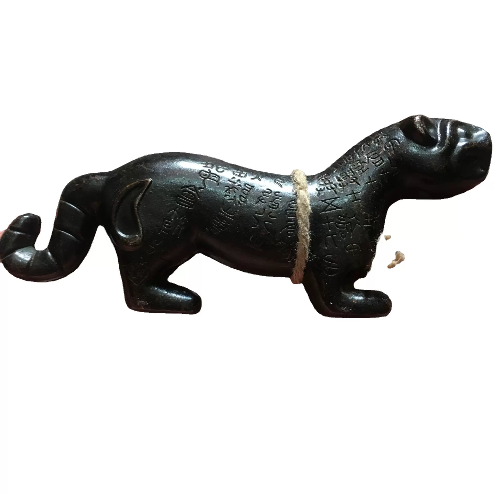 合金虎符秦杜虎符仿古青铜器兵符铜权力虎符仿工艺品一对