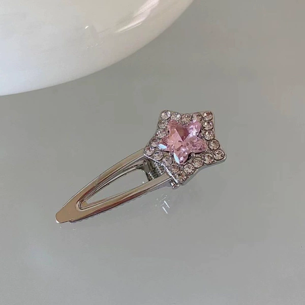 Pink diamond single branch star