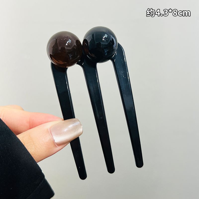 Horquilla en forma de U de alta calidad para mujer, horquilla para el cabello de todo fósforo diaria, horquilla para el cabello de la moda coreana, tocado, accesorios para el cabello con peine