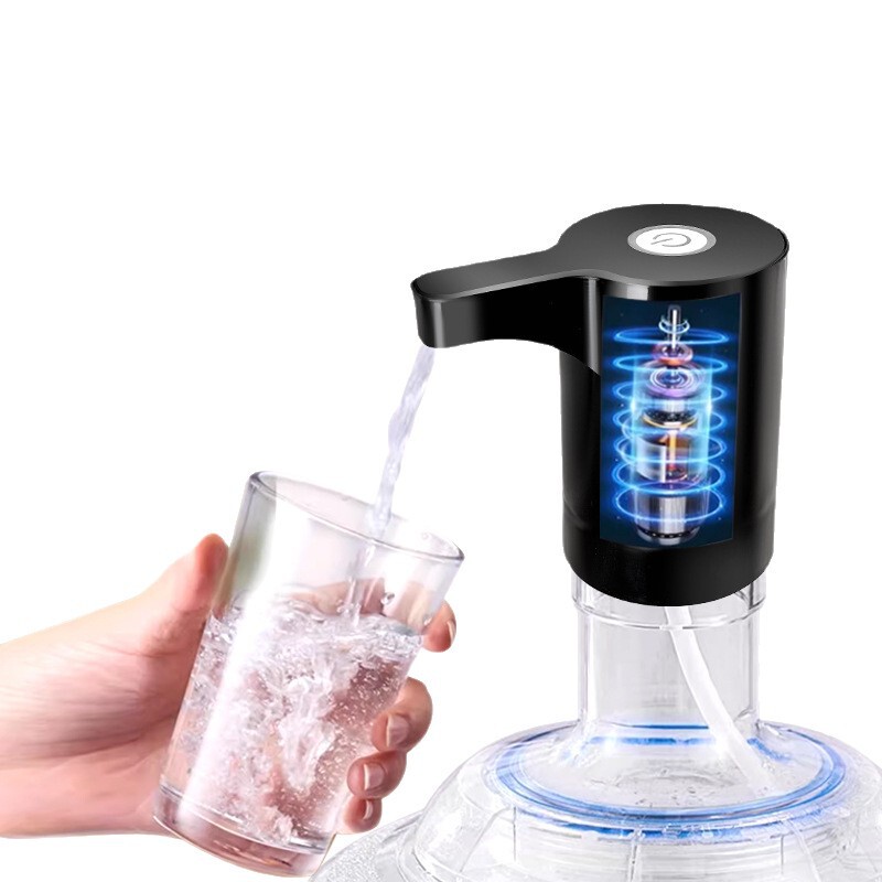 跨境专供桶装水取水器电动吸水器无线压水器自动上水器宿舍用泵机|undefined