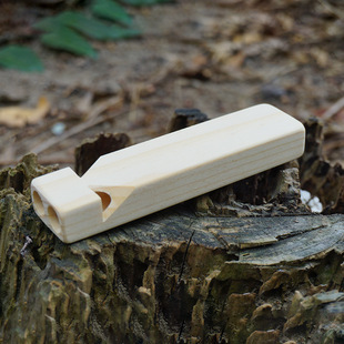 Train Whistle Flute Wooden Kidsren's Orff Wind Instrument Music Toy Train Whistle Sound Kindergarten