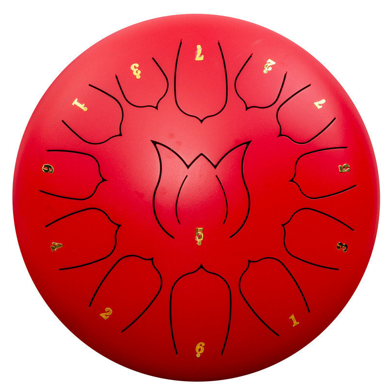 Comercio exterior transfronterizo tambor etéreo 6 / 8 / 10 / 12 pulgadas 15 tonos tambor de niños olvidar tambor de preocupación tambor de disco adulto tambor etéreo