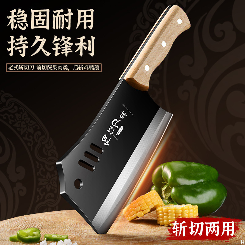 Xinjiang hueso lote cortar cuchillo de cocina cortar cuchillo de hueso doméstico comercial cuchillo de hueso grande cuchillo de hueso grosor cuchillo de hueso blanco cuchillo de hueso