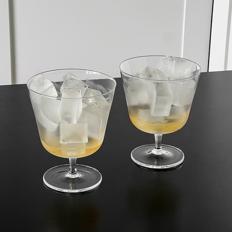 Transparentes Cocktailglas Für Eiskaffee Und Kaltgetränke_voghion.com