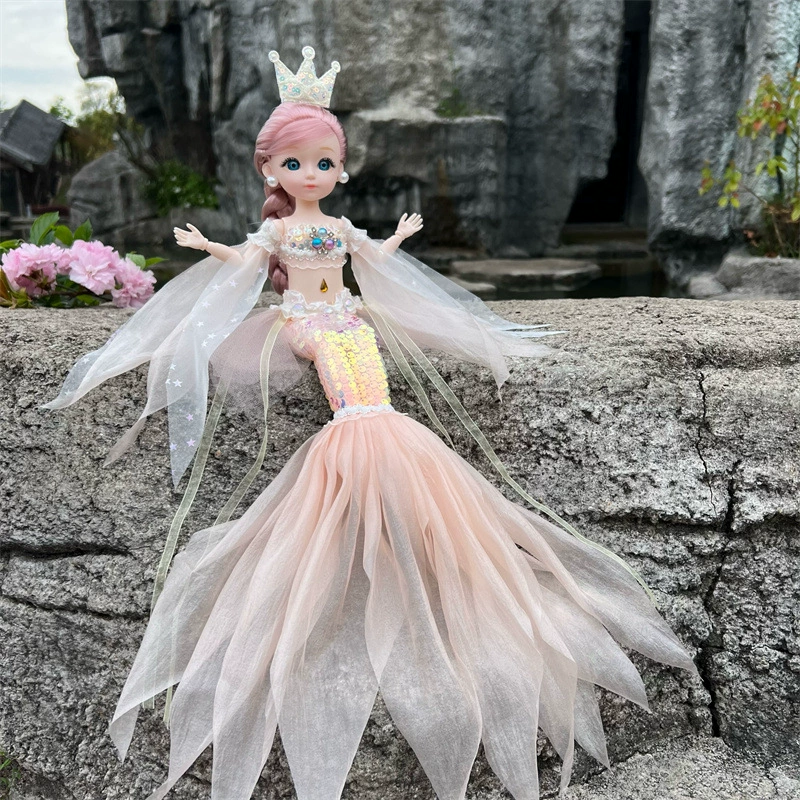 Doll, children's toy, 12 inch, mermaid, Birthday gift