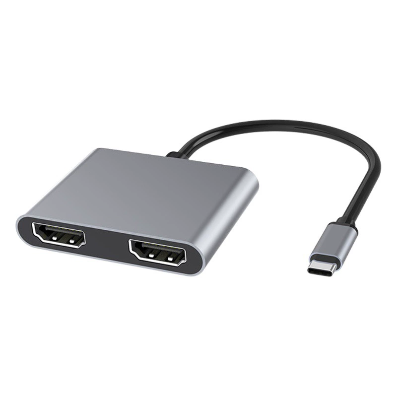 4k HD Macbook с двойным экраном usb hub type C в двойной HDTV/usb3.0/pd док-станции