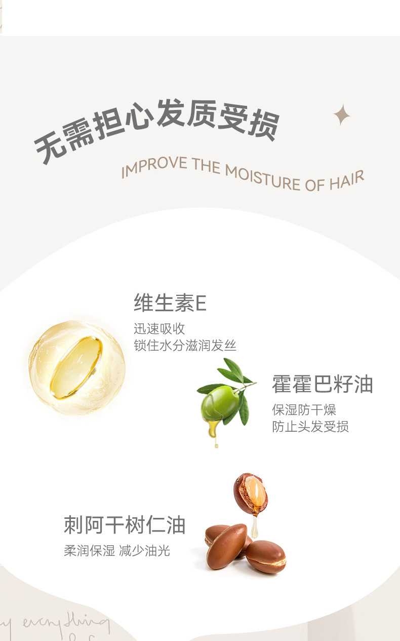NOVO's light, feathery, voluminous powder is a must-have for oil control and voluminous hair. It can remove oil from hair and bangs, creating an air-like feel. No need to wash for lazy people undefined