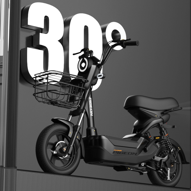 Flying Pigeon coche eléctrico de larga distancia corriendo rey motocicleta eléctrica batería de litio batería coche 60V Yadi misma motocicleta eléctrica Doble amortiguador