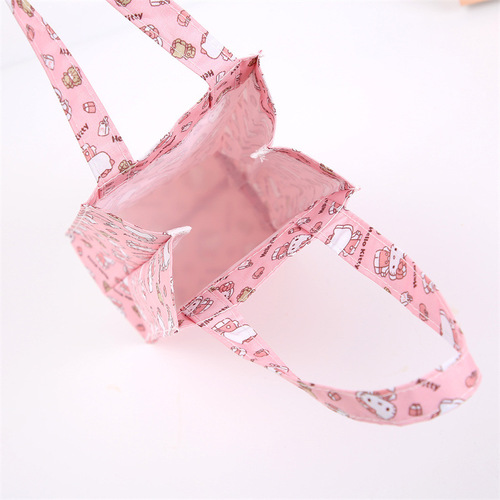 New cartoon ghost series waterproof hand carry kettle kettle bag thermos cup handbag folding umbrella storage bag