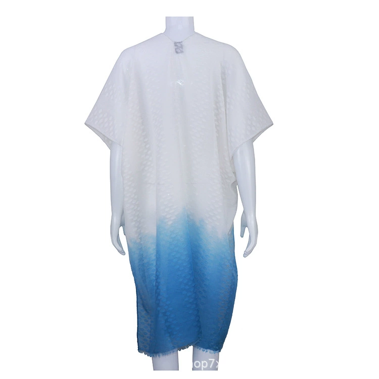 (Cross-border trading), summer thin cloak, hand painting, gradient