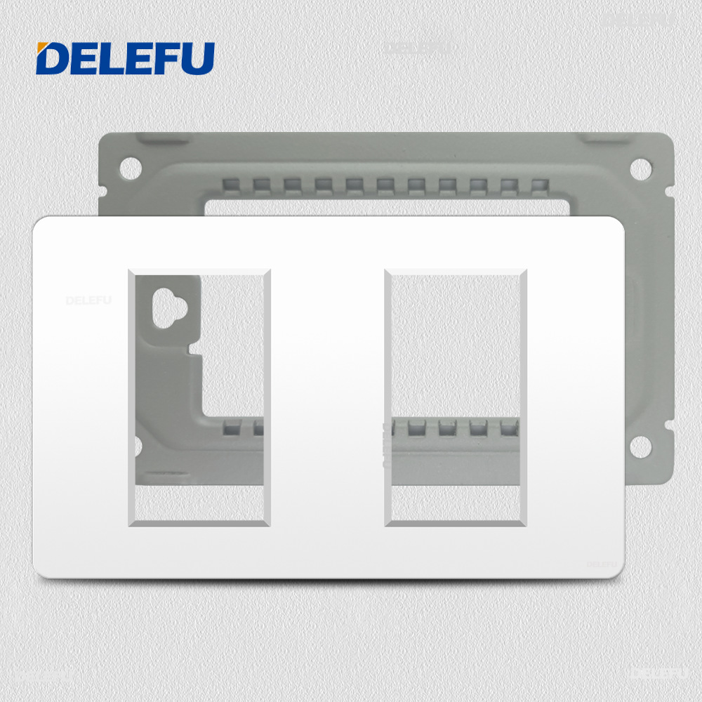 Fábrica transfronteriza 118 enchufe de conmutación estándar estadounidense Brasil Italia Tailandia estándar europeo blanco DIY combinación libre