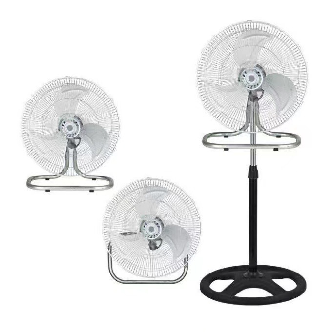 Exportación 18 pulgadas ventilador de piso ventilador industrial 3 - en - 1 gran ventilador vertical de viento 110V 120V 220V