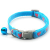 Printing fashion cat pet collars, color dog necks, teddy golden hair small medium -sized dog walking dog with supplies