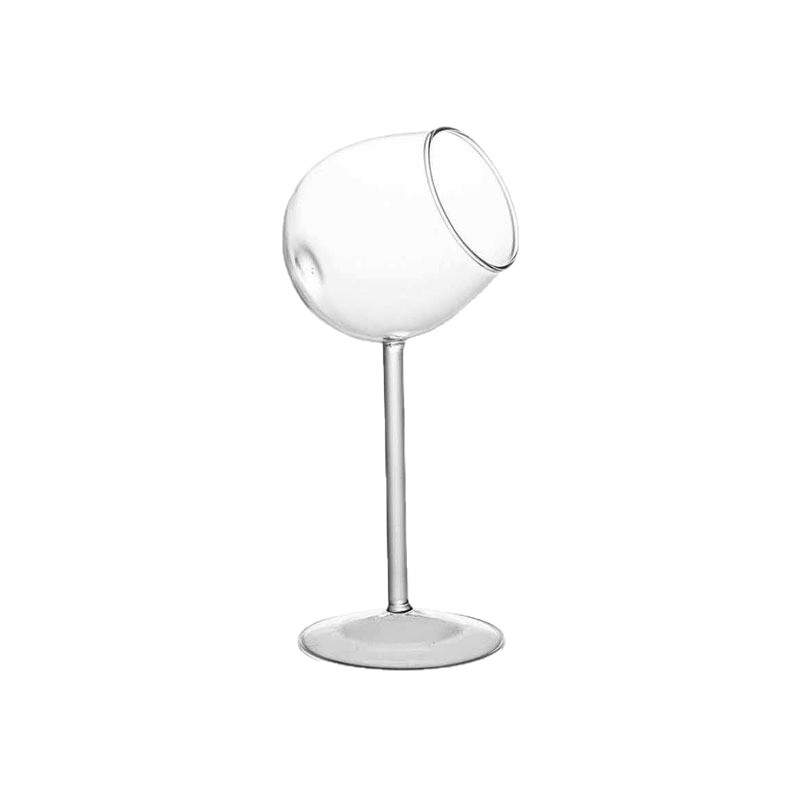Tazas de vino de guisante en línea, tazas de vino de alto silicio, tazas de vino de bar, tazas de vidrio creativas, cócteles