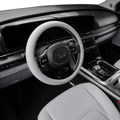 car steering wheel cover cross-border: Steering wheel cover - warm-gray-38cm