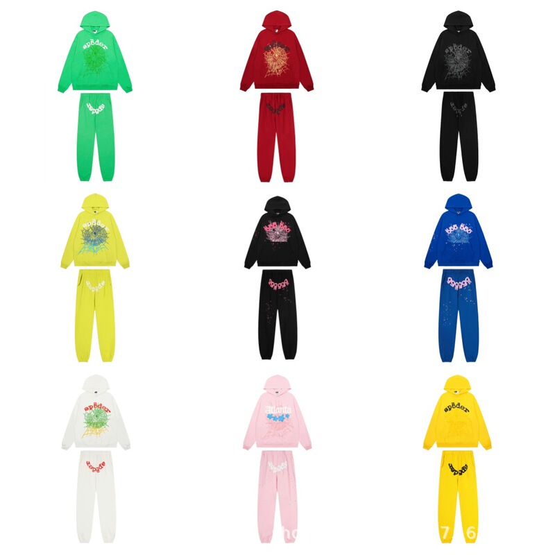 2025 Autumn/Winter Hip-Hop Singer Young Thug's Same Style Foam Letter Couple Hoodie Sweatshirt Can Be Matched with Suit