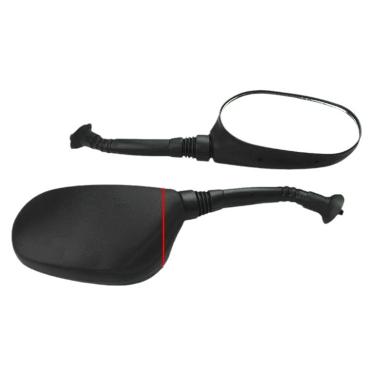 Nuevo sol Verde fuente universal 8mm espejo retrovisor Pedal batería eléctrica coche espejo retrovisor 6mm reflectante modificado