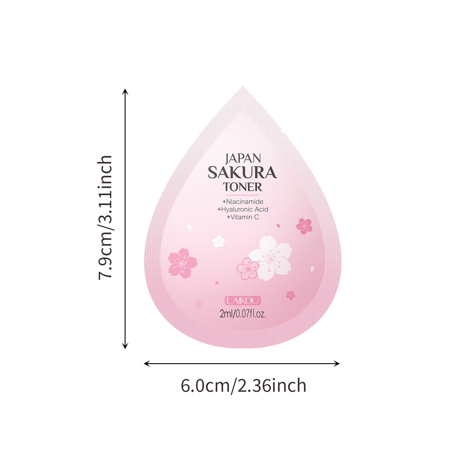 Sakura Water 2ml (экспорт продуктов, запрет на продажу внутри страны, покупка эквивалентных образцов и по умолчанию этот отказ от ответственности)