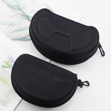 EVA拉链盒运动眼镜盒滑雪镜盒篮球镜盒大空间厂家直供LOGO
