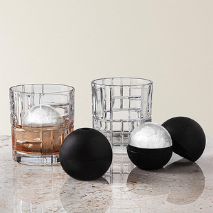 Cross-Border Preferred Silicone Ice Ball Mold Wholesale Small Silicone Ice Making Ice Tray Round Single Ice Ball Film