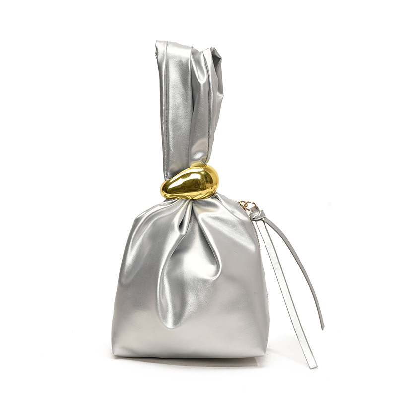 Bolsa de cubo simple y casual, 2025 primavera nueva moda coreana bolso de mano de alta belleza bolsa de mujer decoración