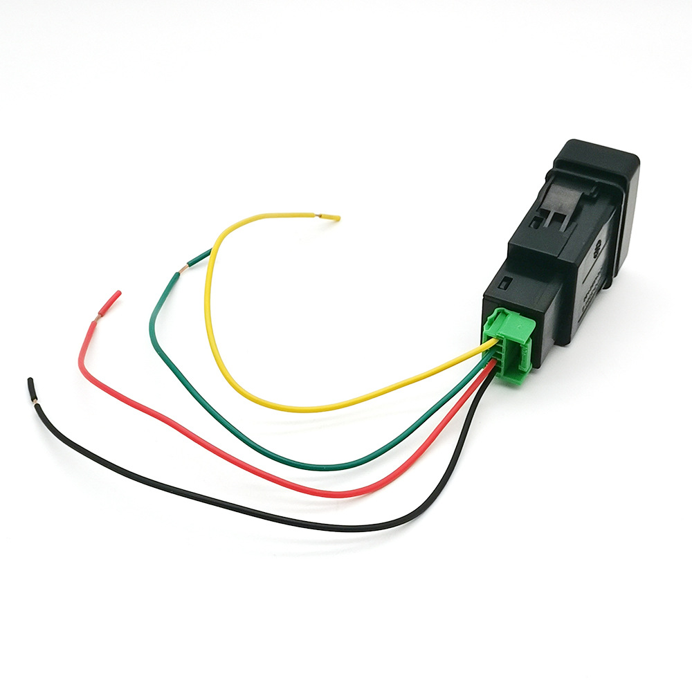 Suitable for Isuzu Kv100 700P Car Front Fog Light Switch Power Switch Modified Switch with Tail Wire