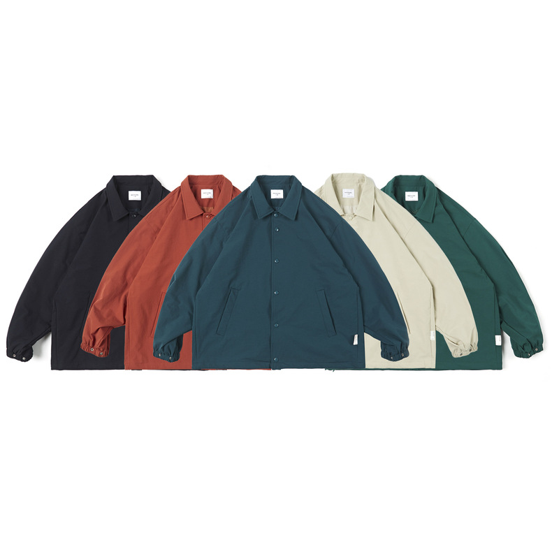 Urban Goods 2022 Autumn New Solid Color Basic Mountaineering Cloth Coach Jacket Loose Windproof