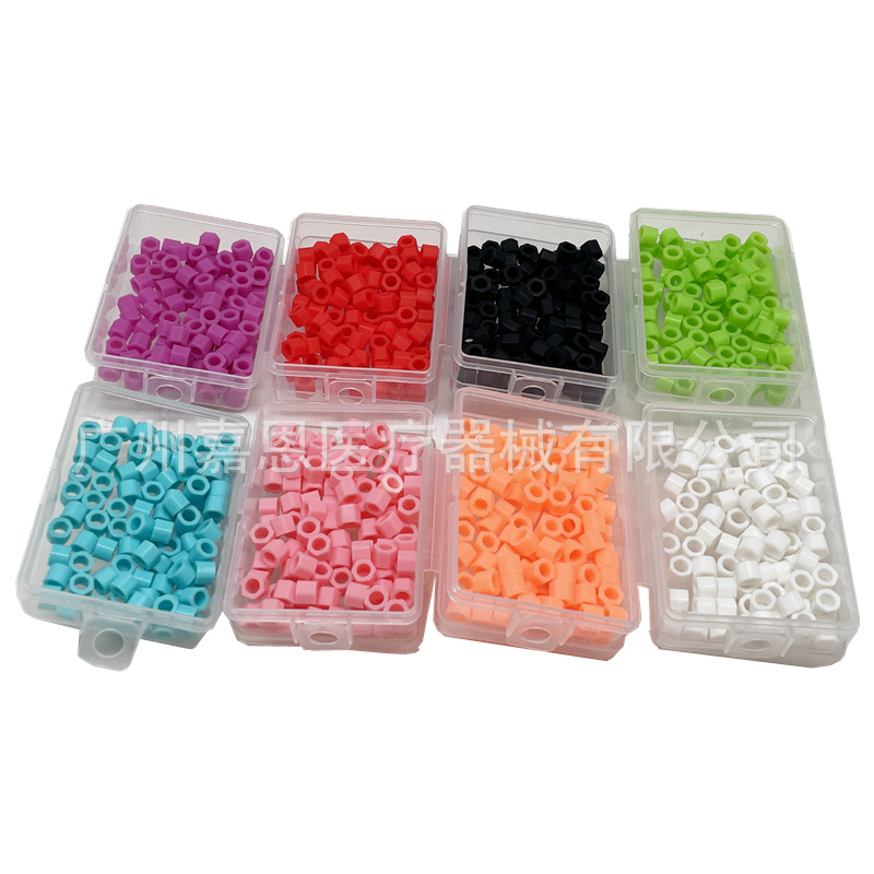 牙科器械小号标识圈色码圈标记环硅胶色码圈可高温高压消毒100颗