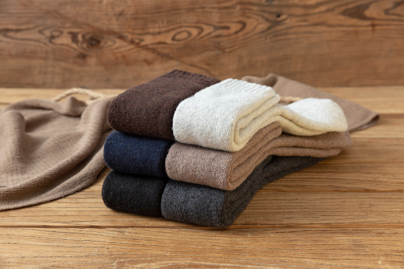 Neue lange Wintersocken für Herren und Damen, hohe Wadensocken aus Wolle in großer Größe sowie dicke warme Frotteesocken aus Samt für Herren und Damen_voghion.com