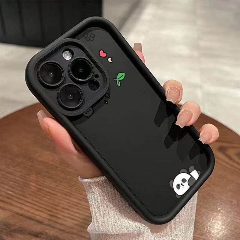Pareja linda aplicable iphone16pro funda para teléfono móvil Apple 15 anti-caída 14 dibujos animados 13promax nuevo 12x