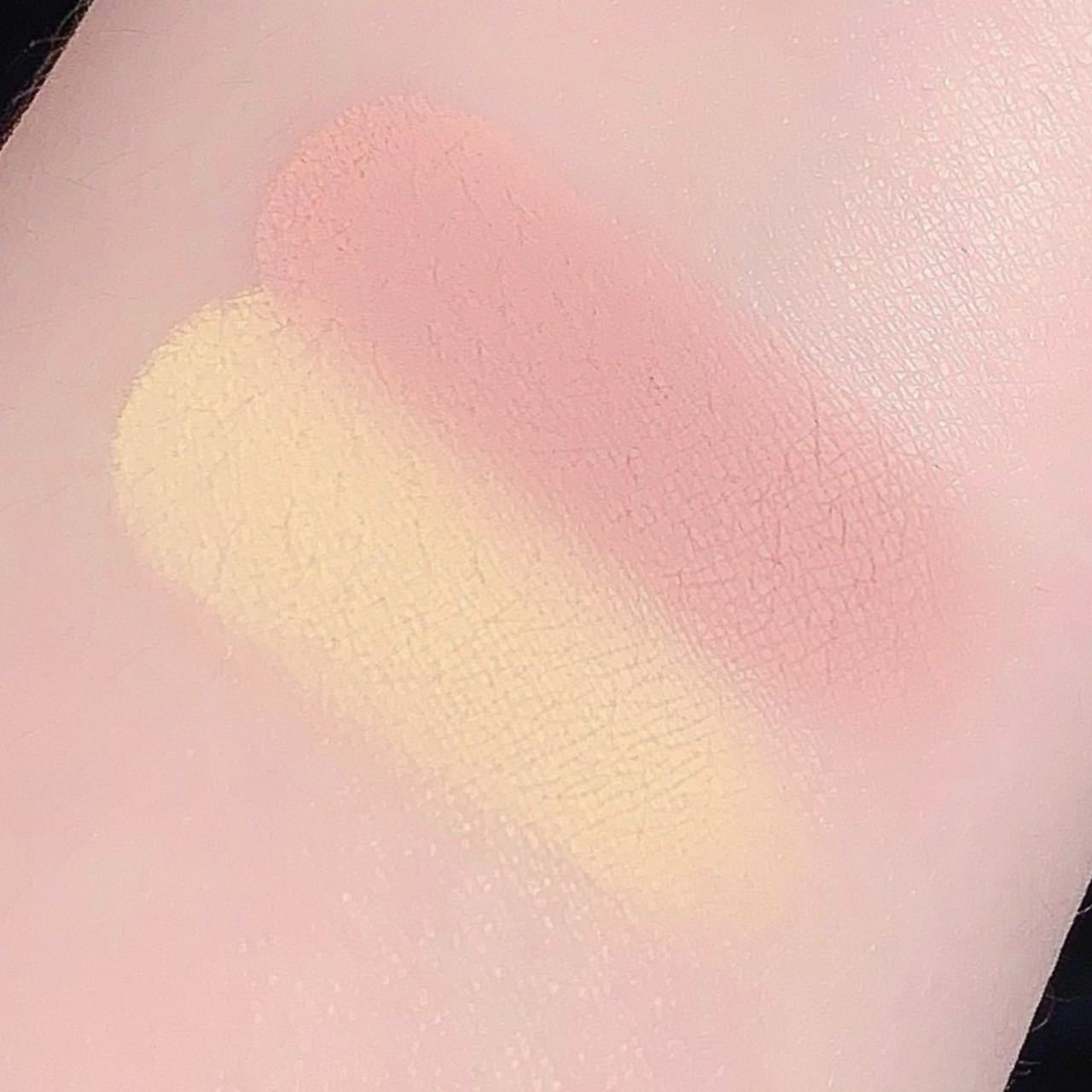 SWEET MINT two-color blush for female beginners, student, affordable, high-end look, contouring, matte, purple and blue cheeks undefined