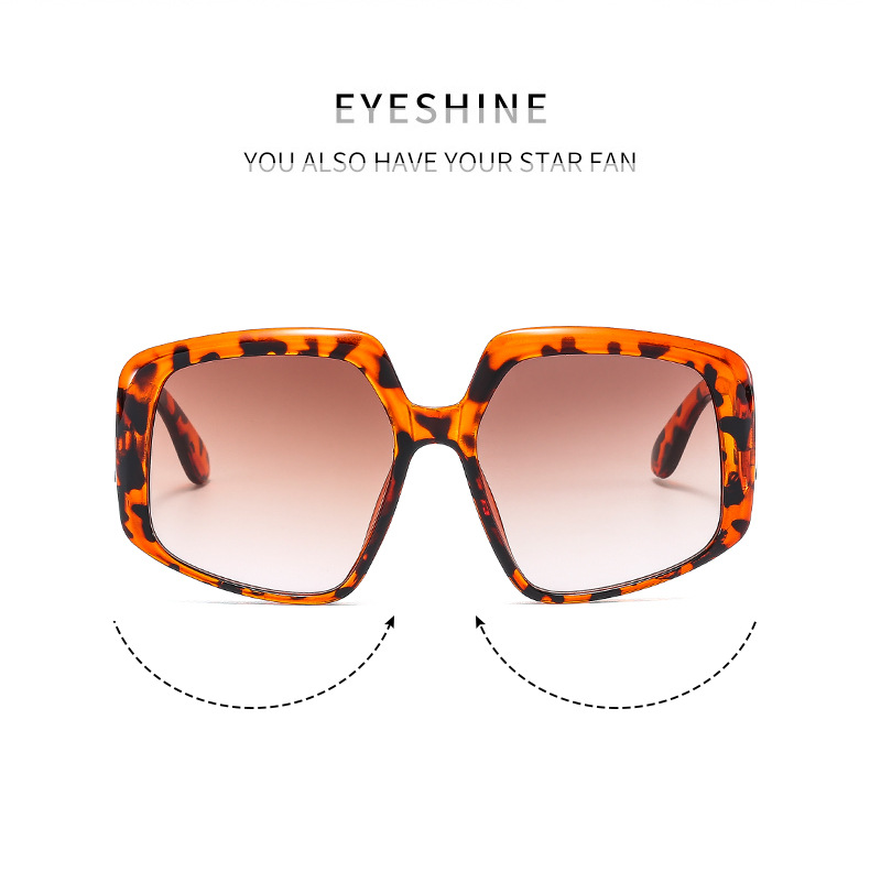 European and American new style irregular large frame sunglasses cross-border fashion retro sunglasses women's modern trendy sunglasses_voghion.com