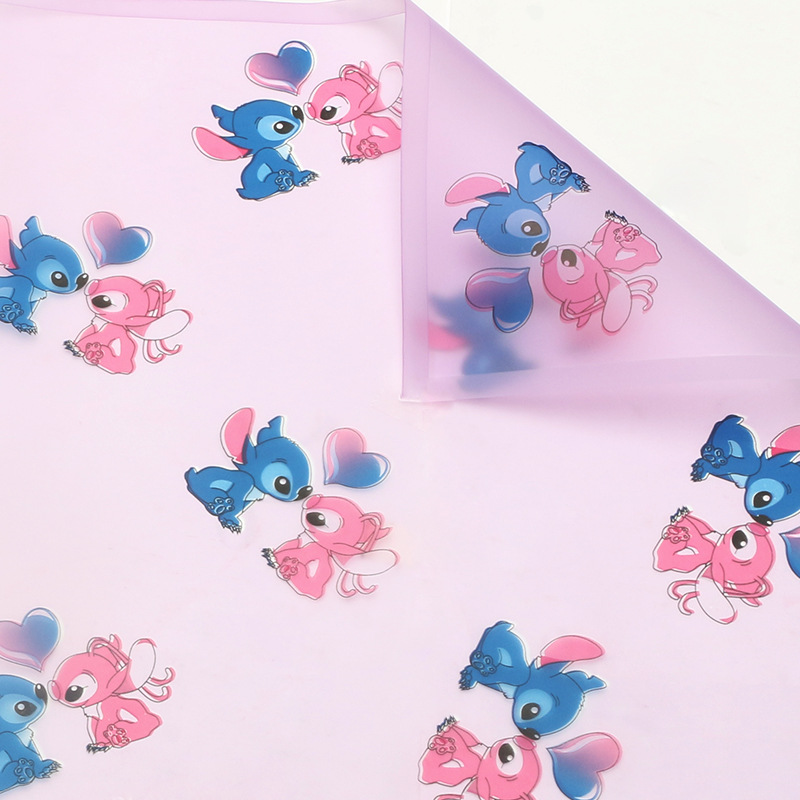 Papel de regalo floral impermeable creativo