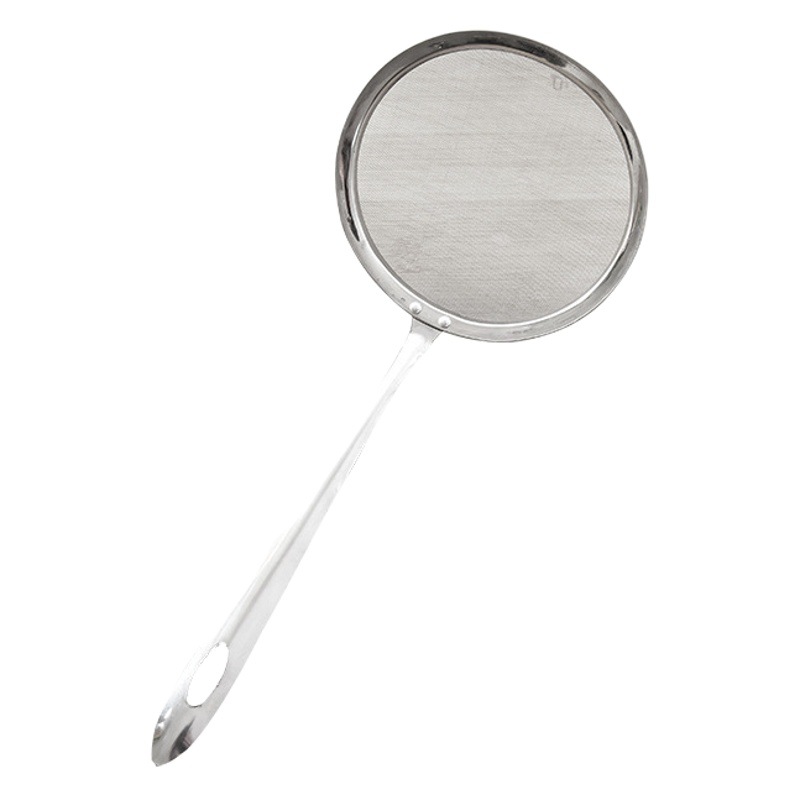 Stainless steel mesh oil leakage oil separation oil separation foam filter net oil filter spoon fine mesh colander oil spoon