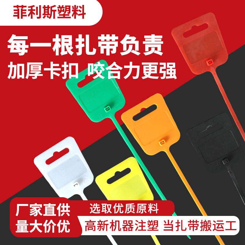 物流挂签吊牌一次性记号标签扎带德邦防盗封签仓库标识锁扣牌货架