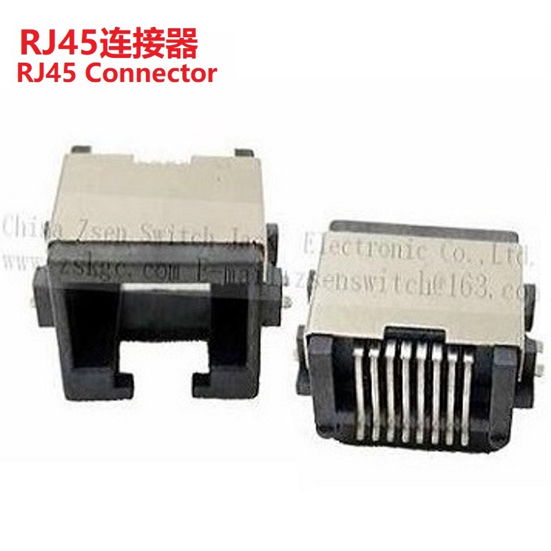 通讯设备RJ45插口沉板  小家电沉板RJ45插座  电器RJ45母座沉板