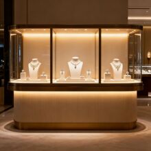 玻璃展示柜珠宝首饰柜柜台产品陈列柜样品源头工厂产品陈列柜