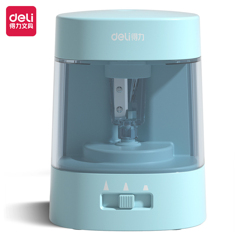 Deli VA3 electric pencil sharpener labor-saving student pencil sharpener stationery wholesale