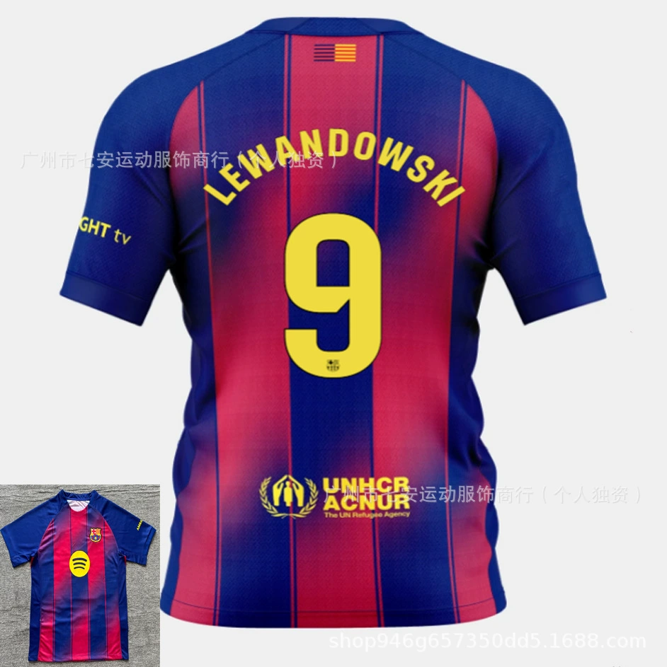 Версия футбольной формы 25-26 Тайланд Tottenham Son Heung-min Barcelona Yamal Manchester City Haaland Marseille home and away jersey