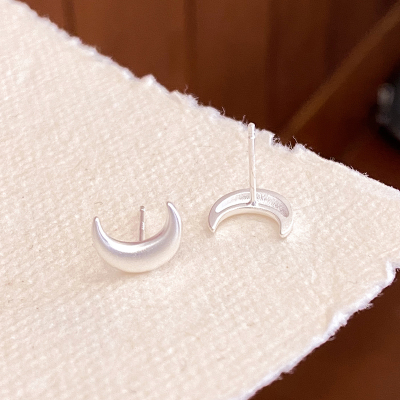 925 Sterling Silver Material Geometric Pattern All Seasons Season 1 Piece 925 Sterling Silver Geometric Ear Studs