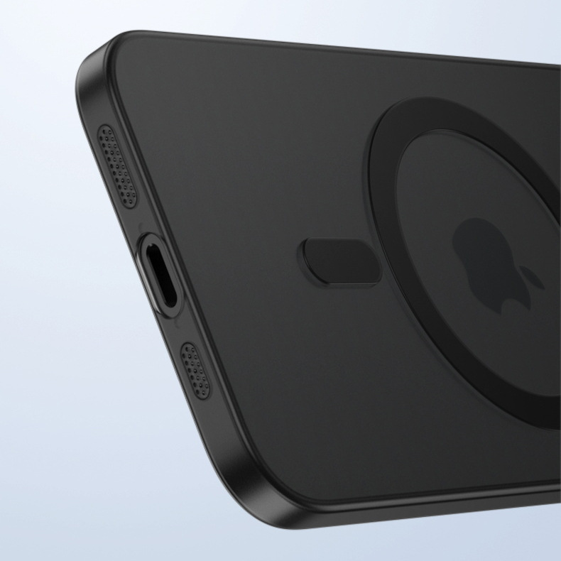 Fábrica de fuente para gran agujero Apple iPhone 16E ultra delgado PP esmaltado imán verdadero caso de teléfono magnético