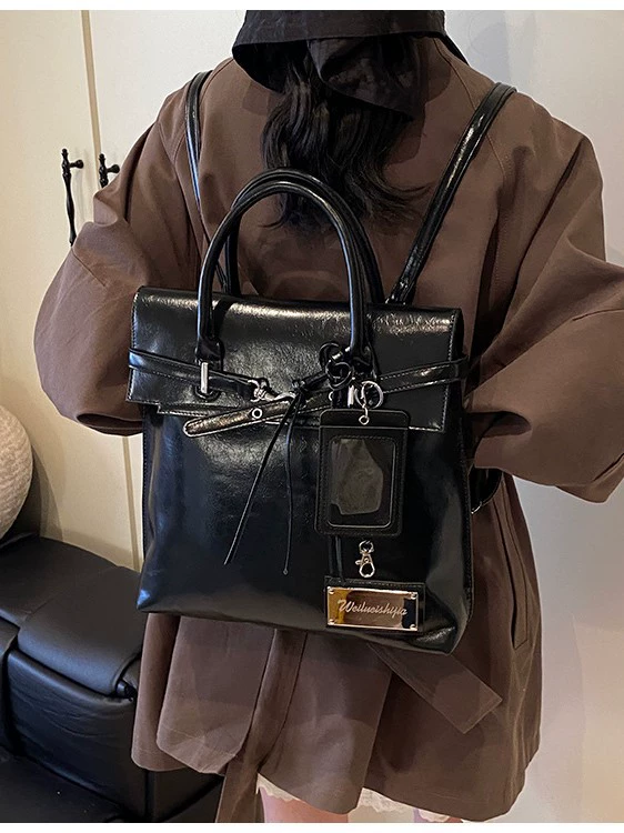 (Cross-border trading), small design backpack, one-shoulder bag, retro capacious shoulder bag
