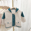 Spring summer clothing, jacket with hood, children's demi-season autumn top, 2023 collection