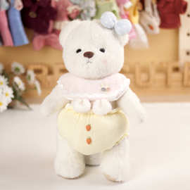 莉娜小熊娃衣胡萝卜兔围兜婴儿服泰迪熊毛绒玩具玩偶公仔娃娃衣服