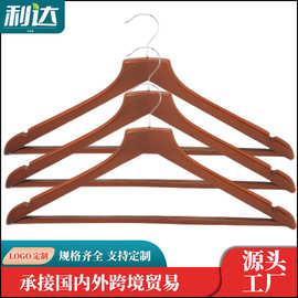 源头衣架厂服装店酒店展示道具宽肩无痕防滑衣架皮草大衣衣架批发