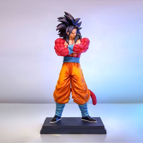 [Source Source] Dragon Ball JT Saiyan Super Four Wukong Vegeta Standing Statue Hand-held