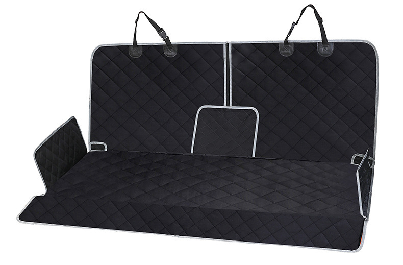 Car Rear Seat Cushion 600D Oxford Cloth Waterproof Pet Cushion Thickened Wear-Resistant Cat and Dog Mat Car Seat Cushion