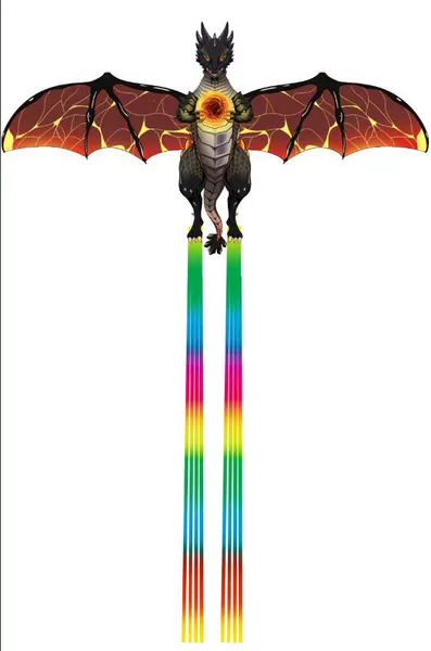 [Extra Large] Dynamic Magic Dragon + Fishing Rod