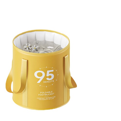Foldable foot bag high and deep over the calf household portable foot bath artifact foot basin insulated foot bath bucket constant temperature